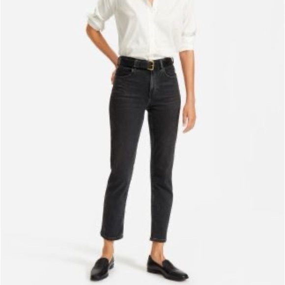 EVERLANE The Orignal Cheeky Jean In Black - Picture 1 of 5